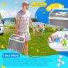 Kesser® Glacière 24 litres | REFROIDIT et RÉCHAUFFE | Glacière thermoélectrique 12 Volts et 230 Volts | Mini-réfrigérateur | pou