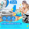Kesser® Glacière 24 litres | REFROIDIT et RÉCHAUFFE | Glacière thermoélectrique 12 Volts et 230 Volts | Mini-réfrigérateur | pou