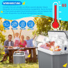 Kesser® Glacière 24 litres | REFROIDIT et RÉCHAUFFE | Glacière thermoélectrique 12 Volts et 230 Volts | Mini-réfrigérateur | pou