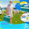 KESSER Glacière 24 litres | Refroidissement et chaleur | Glacière électrique thermique 12 V et 230 V | Boîte isotherme pour voit