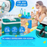 KESSER Glacière 24 litres | Refroidissement et chaleur | Glacière électrique thermique 12 V et 230 V | Boîte isotherme pour voit