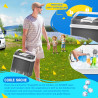 Kesser® Glacière 24 litres | REFROIDIT et RÉCHAUFFE | Glacière thermoélectrique 12 Volts et 230 Volts | Mini-réfrigérateur | pou