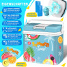 KESSER Glacière électrique de 24 litres | Refroidissement et chaleur | Glacière électrique avec 2 accumulateurs de froid 12 V et