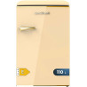 Cecotec mini frigo réfrigérateur rétro bolero coolmarket tt origin 110 beige e. mini frigo rétro avec une capacité de 110l, clas