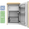 Cecotec mini frigo réfrigérateur rétro bolero coolmarket tt origin 110 beige e. mini frigo rétro avec une capacité de 110l, clas