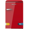 Cecotec Mini Frigo Rétro de 110 L Bolero CoolMarket TT Origin 110 Rouge E. Mini Réfrigérateur, Classe E, ICEBOX, LED Intérieur, 