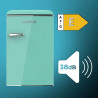 Cecotec Mini Frigo Rétro de 110 L Bolero CoolMarket TT Origin 110 Vert E. Mini Réfrigérateur, Classe E, ICEBOX, LED Intérieur, P