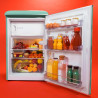 Cecotec Mini Frigo Rétro de 110 L Bolero CoolMarket TT Origin 110 Vert E. Mini Réfrigérateur, Classe E, ICEBOX, LED Intérieur, P