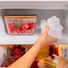Cecotec Mini Frigo Rétro de 110 L Bolero CoolMarket TT Origin 110 Vert E. Mini Réfrigérateur, Classe E, ICEBOX, LED Intérieur, P