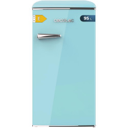 Cecotec mini frigo retro bolero coolmarket tt origin 103 bleu e. mini réfrigérateur bleu, 89,3 cm haut et 48,7 cm large, 95l de 