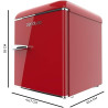 Cecotec Mini Frigo Bolero CoolMarket TT Origin 45 Rouge. Réfrigérateur de Table Rétro 45L, 55 cm de Haut, 44,7 cm de Large, Clas