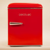 Cecotec Mini Frigo Bolero CoolMarket TT Origin 45 Rouge. Réfrigérateur de Table Rétro 45L, 55 cm de Haut, 44,7 cm de Large, Clas