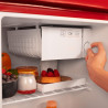 Cecotec Mini Frigo Bolero CoolMarket TT Origin 45 Rouge. Réfrigérateur de Table Rétro 45L, 55 cm de Haut, 44,7 cm de Large, Clas