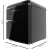 Cecotec mini frigo bolero coolmarket tt origin 45 noir e. réfrigérateur hauteur 55cm et largeur 44,7cm, classe énergétique e, ba