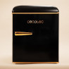 Cecotec mini frigo bolero coolmarket tt origin 45 noir e. réfrigérateur hauteur 55cm et largeur 44,7cm, classe énergétique e, ba