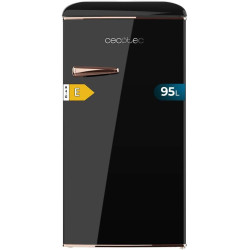 Cecotec mini frigo retro bolero coolmarket tt origin 103 noir e. mini réfrigérateur noir, 89,3 cm haut and 48,7 cm large, 95 l d