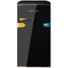Cecotec mini frigo retro bolero coolmarket tt origin 103 noir e. mini réfrigérateur noir, 89,3 cm haut and 48,7 cm large, 95 l d