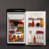 Cecotec mini frigo retro bolero coolmarket tt origin 103 noir e. mini réfrigérateur noir, 89,3 cm haut and 48,7 cm large, 95 l d