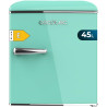 Cecotec mini frigo bolero coolmarket tt origin 45 vert e. réfrigérateur hauteur 55cm et largeur 44,7cm, classe énergétique e, ba