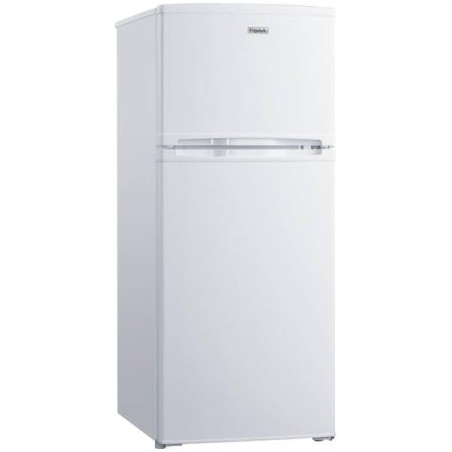 FrigeluX Réfrigérateur Double Porte Blanc RDP151BE 151L