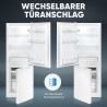 Bomann, KG7359 Réfrigérateur et Congélateur 173L Blanc - 121L Réfrigérateur, 52L Congélateur 4 Étoiles, Éclairage LED, Alarme d'