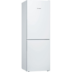 Bosch KGV33VWEAS, Série 4, Réfrigérateur congélateur, Pose libre, 176 x 60 cm, 195 L / 94 L, Blanc