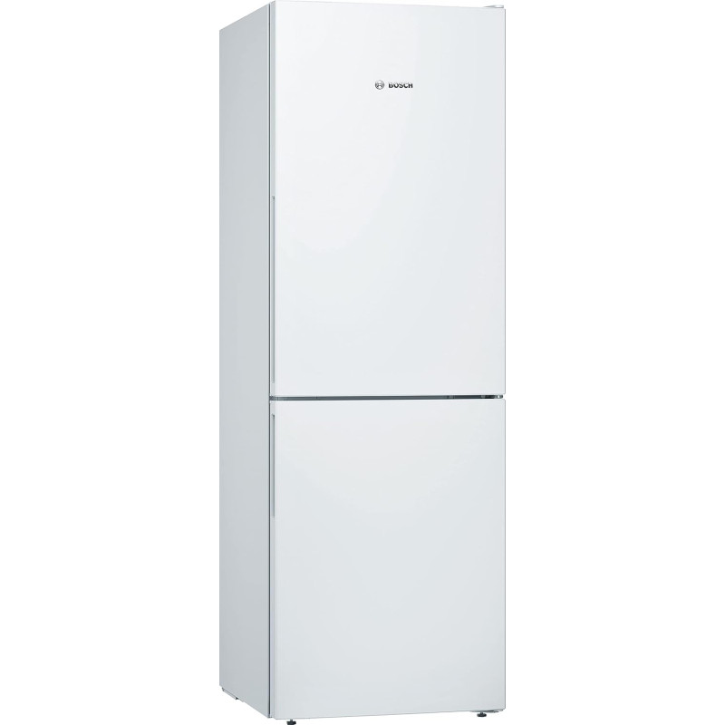 Bosch KGV33VWEAS, Série 4, Réfrigérateur congélateur, Pose libre, 176 x 60 cm, 195 L / 94 L, Blanc