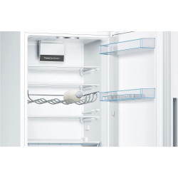 Bosch KGV33VWEAS, Série 4, Réfrigérateur congélateur, Pose libre, 176 x 60 cm, 195 L / 94 L, Blanc