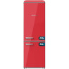 Cecotec Réfrigérateur Combiné Rétro 300L Bolero CoolMarket Combi Origin 300 Rouge E, Classe E, LED Intérieur, Crisper Box, Contr