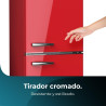 Cecotec Réfrigérateur Combiné Rétro 300L Bolero CoolMarket Combi Origin 300 Rouge E, Classe E, LED Intérieur, Crisper Box, Contr