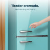 Cecotec Réfrigérateur Combiné Rétro 300 L Bolero CoolMarket Combi Origin 300 Vert E, Classe E, LED Intérieur, Crisper Box, Contr