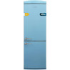 Cecotec réfrigérateur combi rétro bolero coolmarket combi origin 294+ bleu e. réfrigérateur rétro bleu, 294l, total no frost, cl