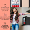 KLARSTEIN Mini Frigo de Chambre de 23L pour Snacks et Boissons, Top Silencieux, Petit Bar, Réfrigérateur Camping, Cosmetique, av