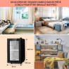 KLARSTEIN Mini Frigo de Chambre de 23L pour Snacks et Boissons, Top Silencieux, Petit Bar, Réfrigérateur Camping, Cosmetique, av