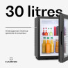 Klarstein Frigo de Chambre de 32L pour Snacks et Boissons, Petit Frigo Top Silencieux, Mini Bar, Réfrigérateur Camping, Cosmetiq