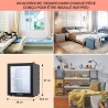 Klarstein Frigo de Chambre de 32L pour Snacks et Boissons, Petit Frigo Top Silencieux, Mini Bar, Réfrigérateur Camping, Cosmetiq