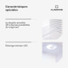 KLARSTEIN Brooklyn Mini Frigo de Chambre, Mini Bar, Refrigerateur Aliments, Boissons, Porte en Verre, Etagères Réglables, Petit 