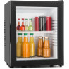 KLARSTEIN Brooklyn Mini Frigo de Chambre, Bar, Aliments, Boissons, Porte en Verre, Etagères Réglables, Camping, Voiture, Cosmeti