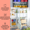 Klarstein Mini Frigo de Chambre de 32L pour Snacks et Boissons, Petit Frigo Top Silencieux, Mini Bar, Petit Réfrigérateur Campin