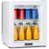 Klarstein Mini Frigo de Chambre 32L pour Snacks et Boissons, Petit Réfrigérateur Silencieux avec Étagères Réglables, 12-18°C