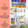 Klarstein Mini Frigo de Chambre 32L pour Snacks et Boissons, Petit Réfrigérateur Silencieux avec Étagères Réglables, 12-18°C