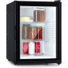 Klarstein Mini Frigo de Chambre de 42L pour Snacks et Boissons, Top Silencieux, Petit Bar, Camping, Cosmetique, Refrigerateur av