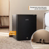 TZS First Austria - Mini réfrigérateur 30L complètement silencieux - Petit mini-frigo avec porte réversible et lumière intérieur