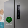 Cecotec refrigerateur congelateur 4 portes française bolero coolmarket combi f2d 400 gris glass e. réfrigérateur 400l, verre gri