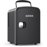 AstroAI Mini Frigo de Chambre, 4 litres / 6 Canettes 330ml, 12V/220V, Petit Frigo Cosmetique, Mini Réfrigérateur Voiture Portabl