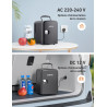 AstroAI Mini Frigo de Chambre, 4 litres / 6 Canettes 330ml, 12V/220V, Petit Frigo Cosmetique, Mini Réfrigérateur Voiture Portabl