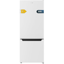 Cecotec réfrigérateur de deux portes bolero coolmarket combi 205 df blanc e. réfrigérateur blanc, 117l, 169 cm de haut, dégivrag