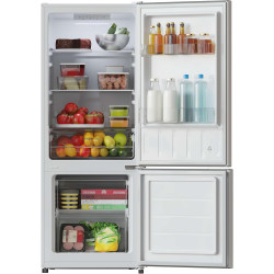 Cecotec réfrigérateur de deux portes bolero coolmarket combi 205 df blanc e. réfrigérateur blanc, 117l, 169 cm de haut, dégivrag