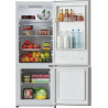 Cecotec réfrigérateur de deux portes bolero coolmarket combi 205 df blanc e. réfrigérateur blanc, 117l, 169 cm de haut, dégivrag