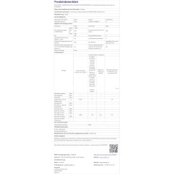 Cecotec réfrigérateur de deux portes bolero coolmarket combi 205 df blanc e. réfrigérateur blanc, 117l, 169 cm de haut, dégivrag